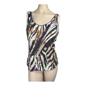 Silhouette Solution Printed Tankini– Size 12D